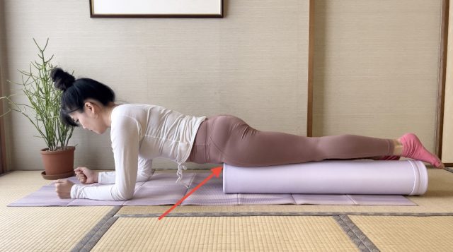 「ストレッチポール」エクササイズ