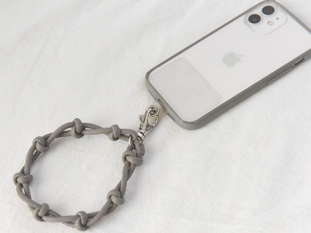 牛革 2way スマホストラップ（2本セット）