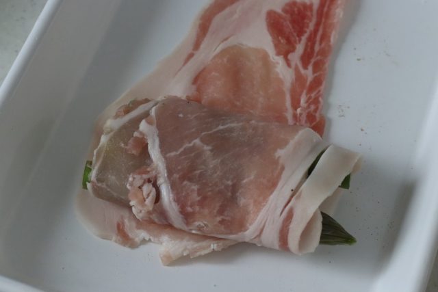 アスパラ肉巻き