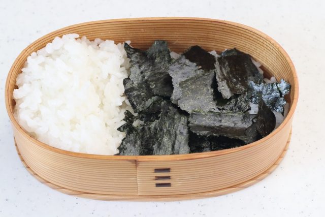 2品弁当の詰め方