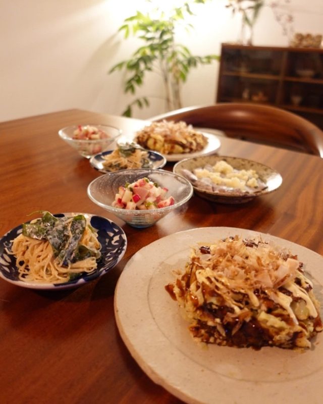 Ricaさんご自愛習慣‗お好み焼き