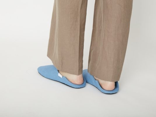 ABE HOME SHOES/麻のバブーシュ