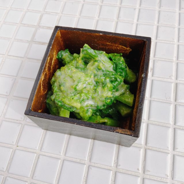 菜の花の白味噌和え