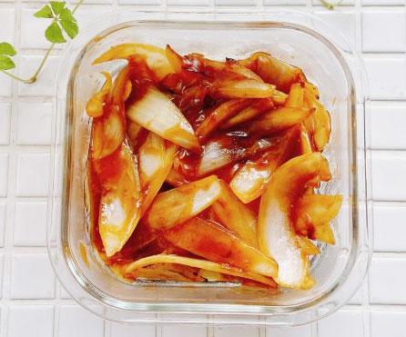素材1つだけ！簡単作り置き「玉ねぎの甘酢あん」