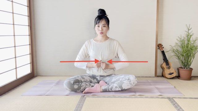 胸式呼吸
