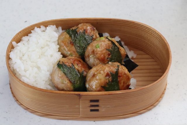 2品弁当の詰め方