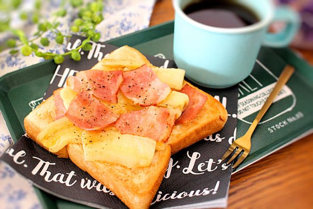 今日は頑張るぞ!という日に「エルヴィスサンド風トースト」完成