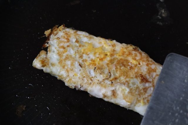 大葉とハムのスピード卵焼き