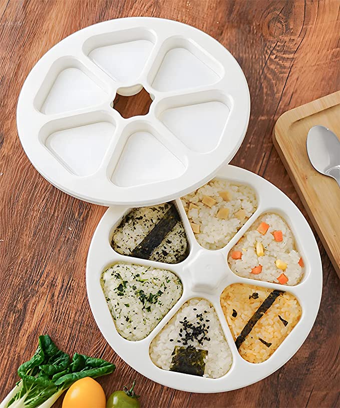 一度に6個できる！朝食やお弁当の時短が叶う「おにぎりメーカー」