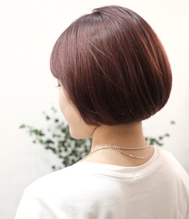 パーソナルカラー診断オータムさんのヘアカラー