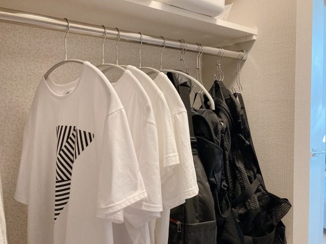 クローゼットの中身
