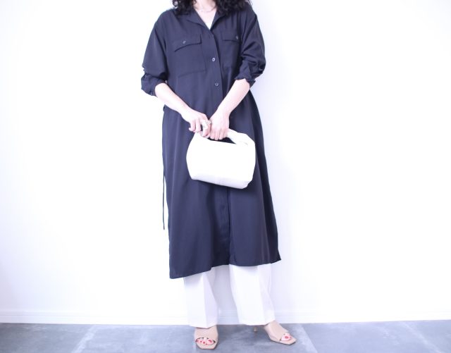 UNIQLOのUVカットシャツワンピース
