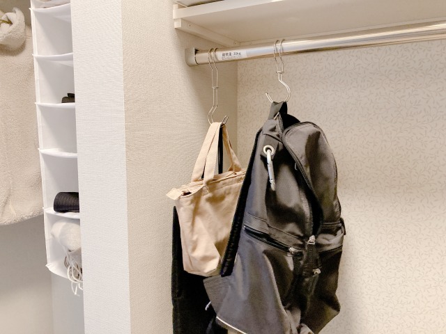 クローゼットバッグ収納のコツ