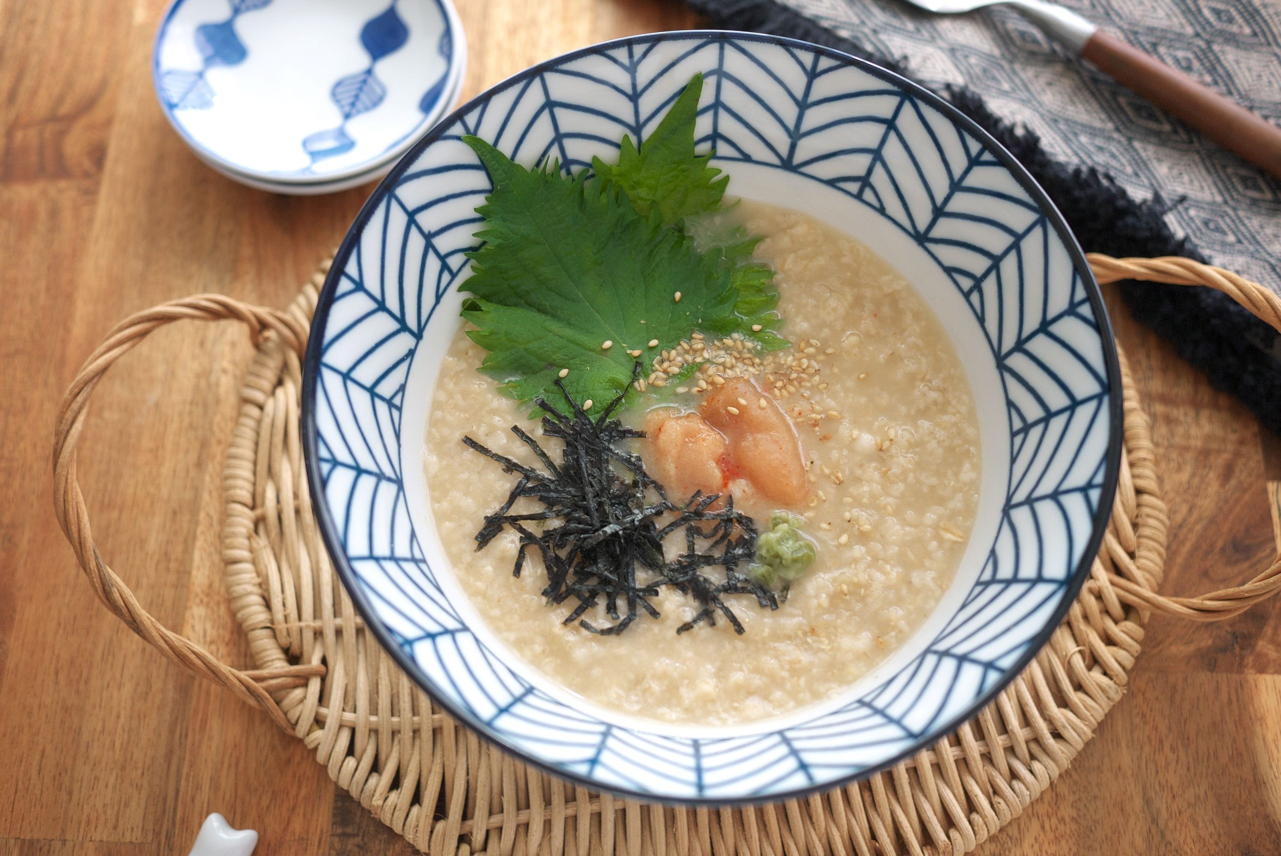 5分で簡単！ずぼらダイエットレシピ「オートミールの明太茶漬け」