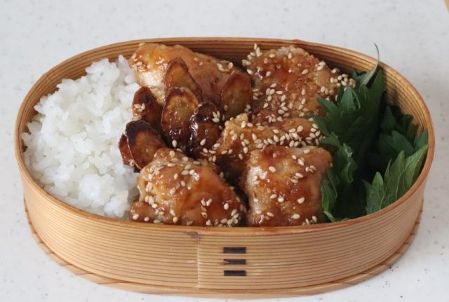 2品弁当の詰め方