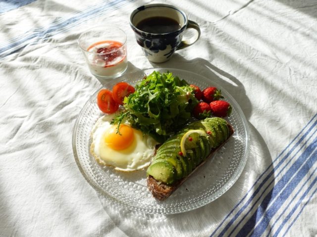朝食プレート