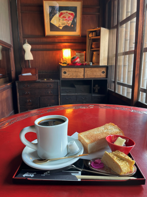 朝カフェの朝ごはん