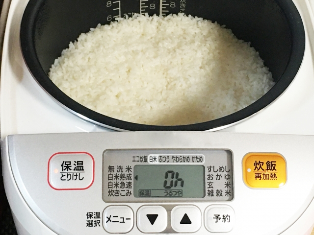 炊飯器のご飯