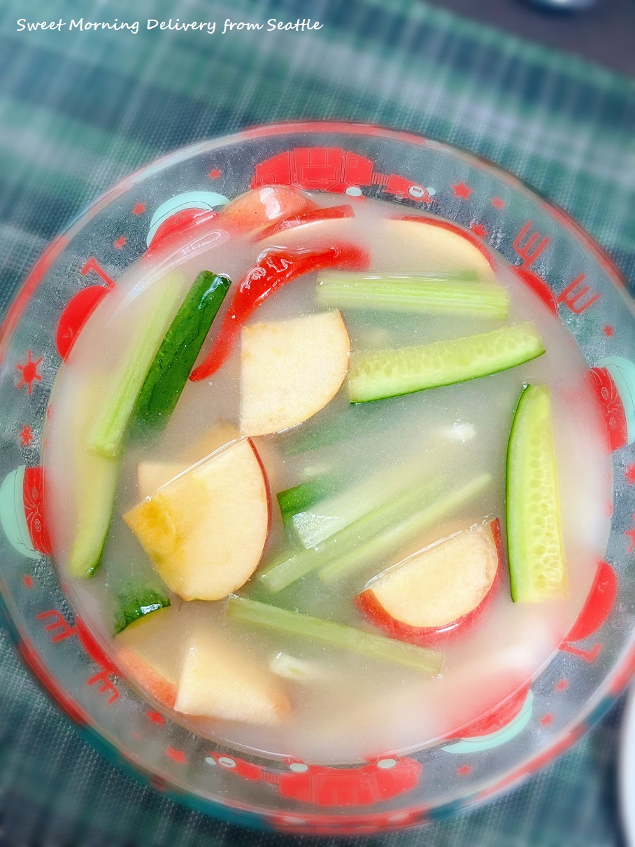 辛くない、簡単さっぱり水キムチ