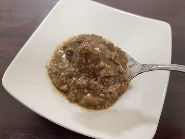 豆腐のお肉　坦々肉味噌
