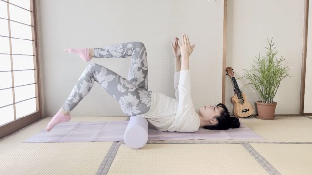 下腹痩せピラティス「トウ・タップ」