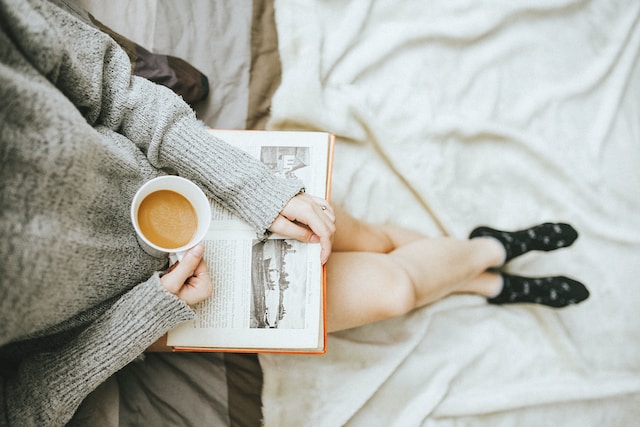 読書、お茶
