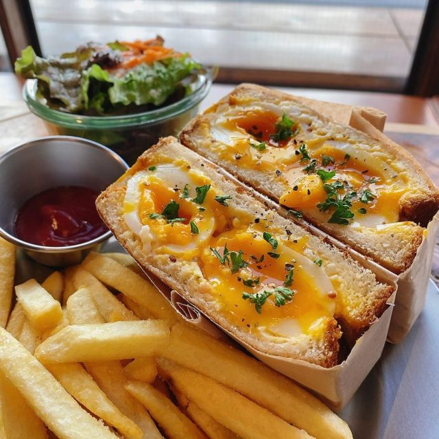egg baby cafe 「卵サンド」