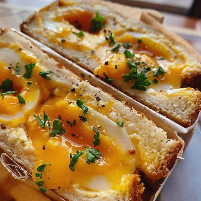 egg baby cafe 「卵サンド」