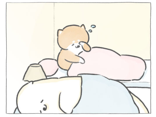 【四コマ漫画】vol.77 「パンプディング」｜おはよう！おしばと愉快な仲間たち