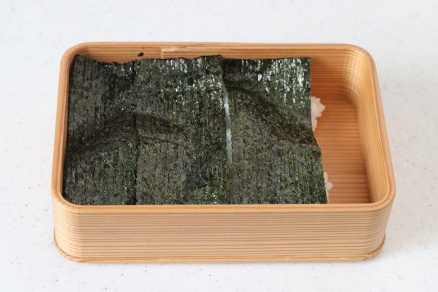 2品弁当の詰め方