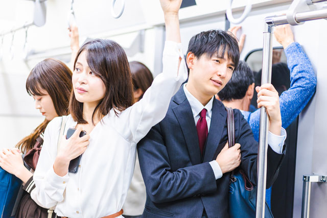 満員電車