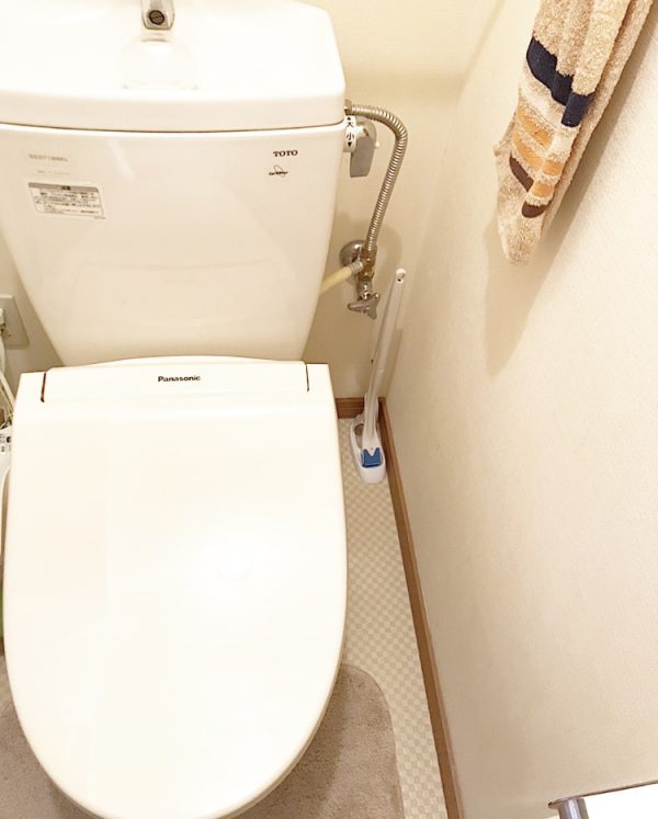 こまめなトイレ掃除