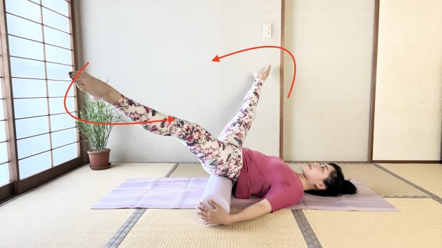 ピラティス「ヘリコプター」