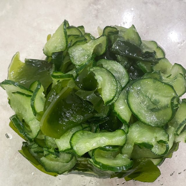 きゅうりの酢の物