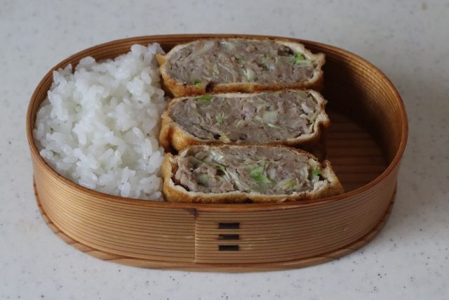 2品弁当の詰め方