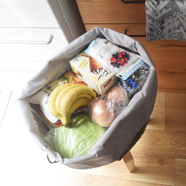 bon moment 買い物かごバッグ レジかご用 保冷エコバッグ