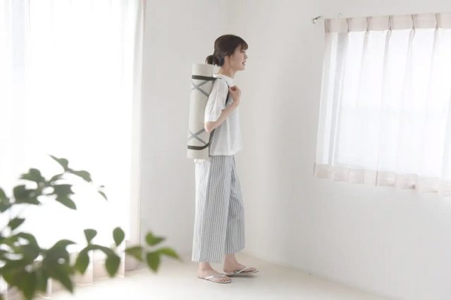ラグのようなヨガマット