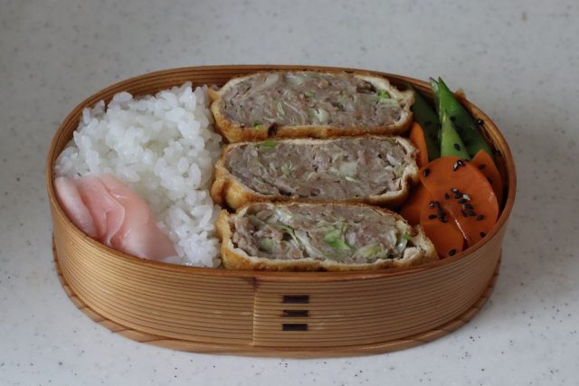 2品弁当の詰め方