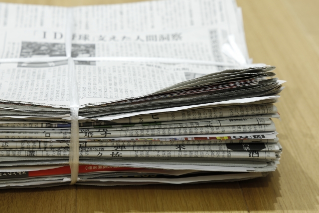 捨てるのはもったいない！エコや節約になる「古新聞」活用方法3つ