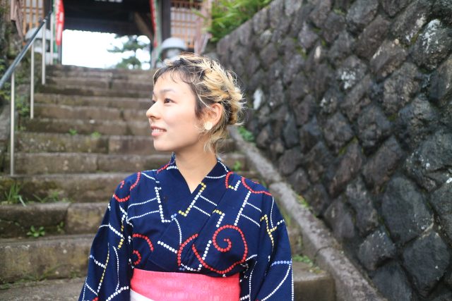 浴衣とヘアアレンジ３