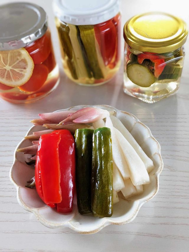 夏野菜のピクルス