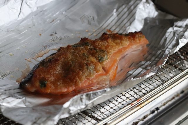 塩鮭の香味焼き