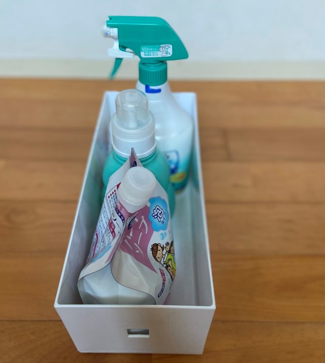 中身がわかる収納用品