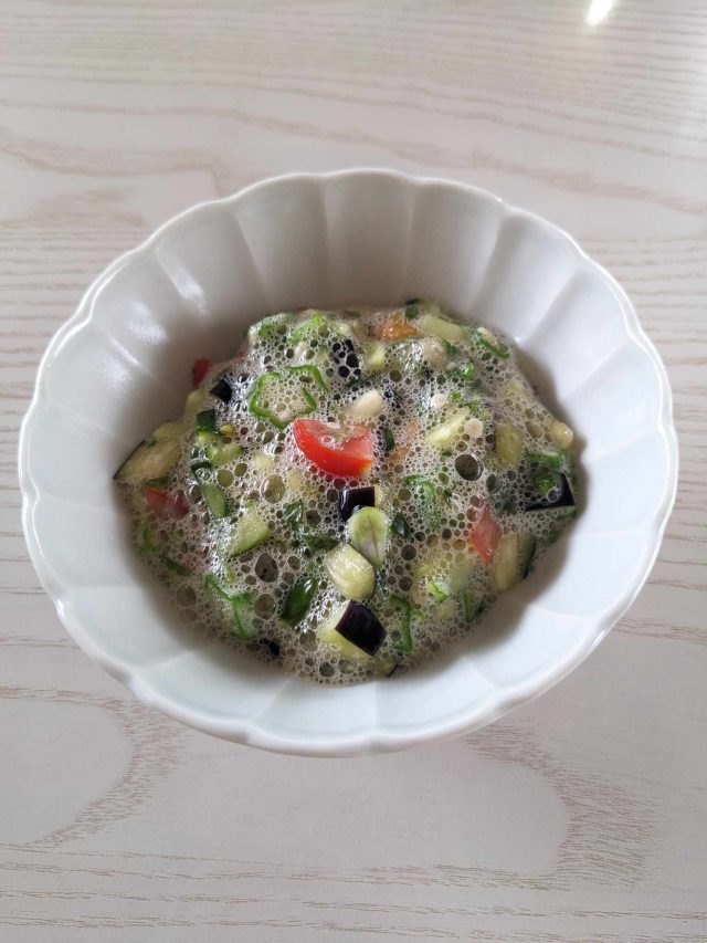 野菜のネバネバサラダ