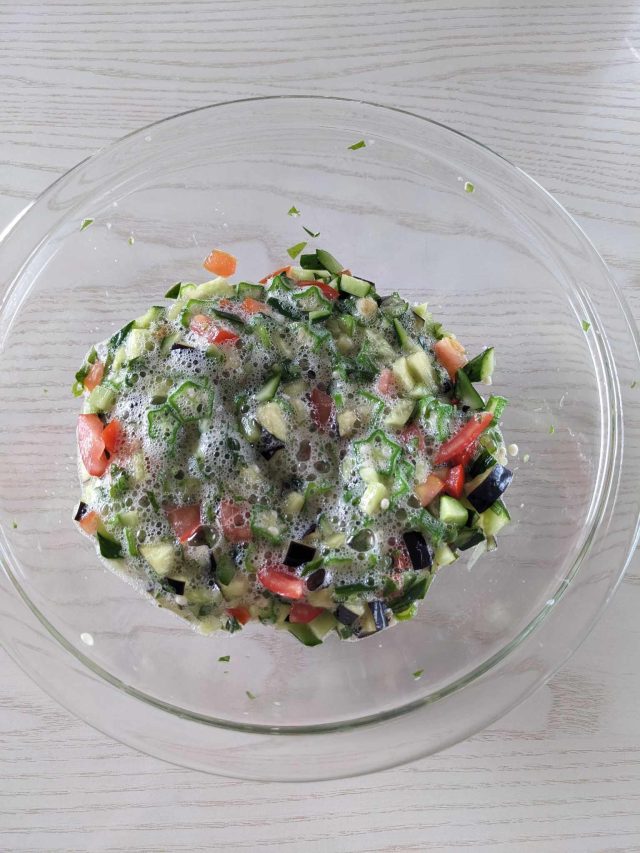 野菜のネバネバサラダ