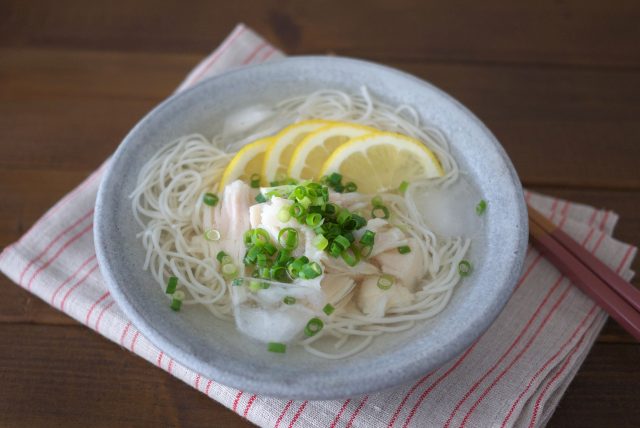 塩レモン冷やし麺