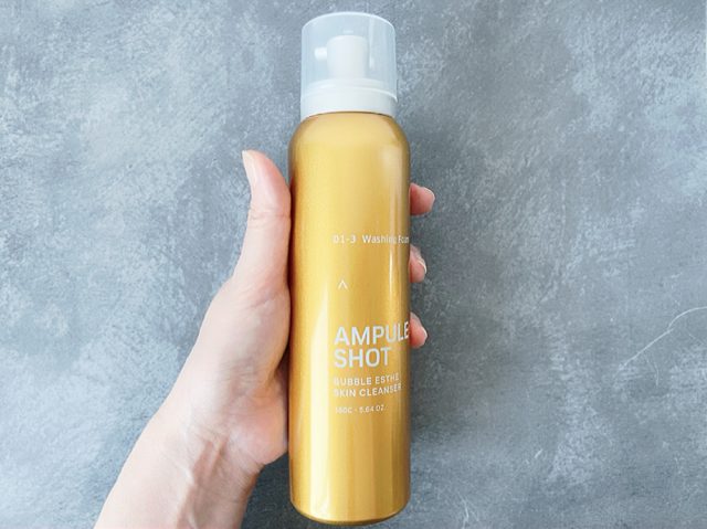 アンプルショットの「バブルエステ 炭酸洗顔フォーム」