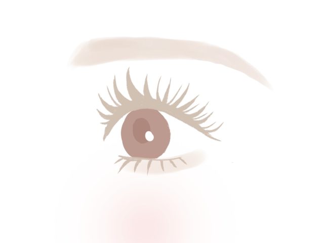 ゆるアーチ眉