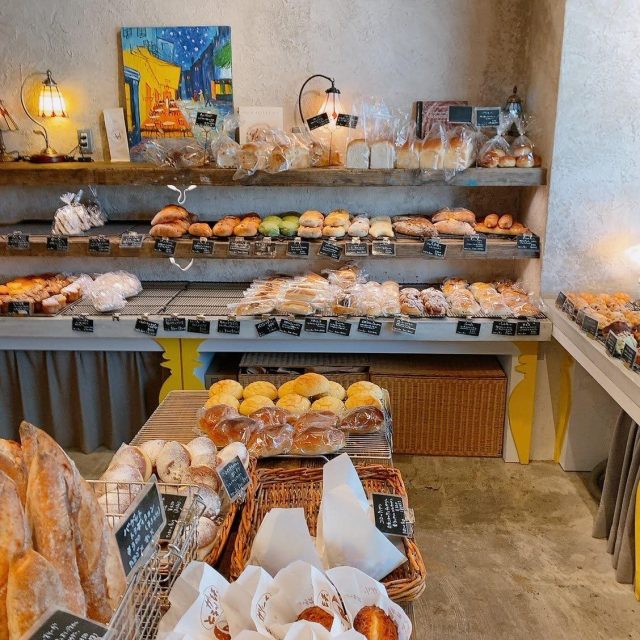 ブーランジェリーキシモト な店内