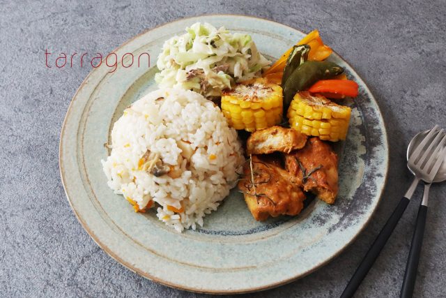 タンドリーチキンプレート
